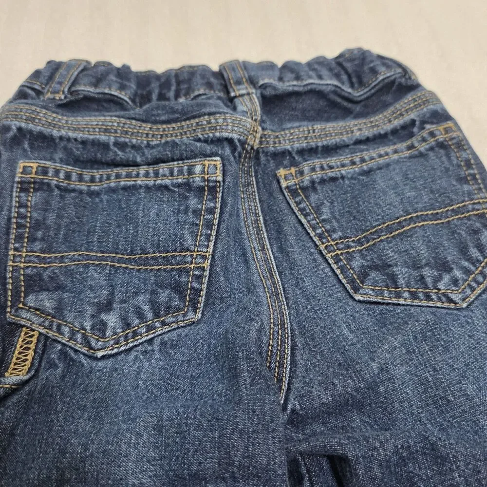 B'gosh Blue Jeans Workwear Straight Infant Size 18mo